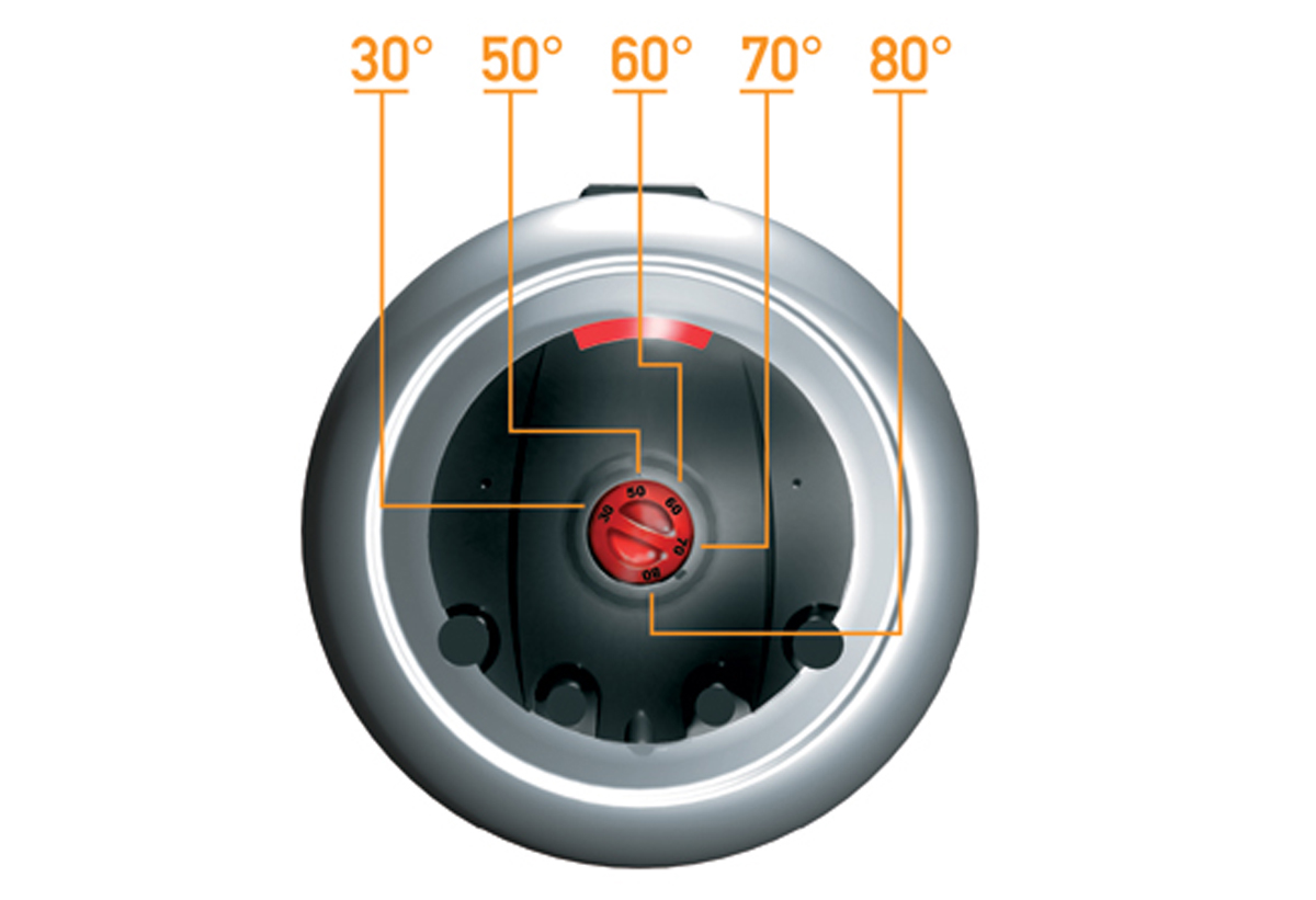 Απεικονίζεται ο εξωτερικός ρυθμιστής θερμοκρασίας.